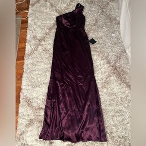 Lulus One Shoulder Gown